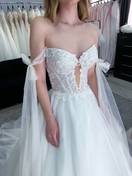 Свадебное платье Лучи